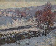 Paysage de neige a Crozant, Armand guillaumin